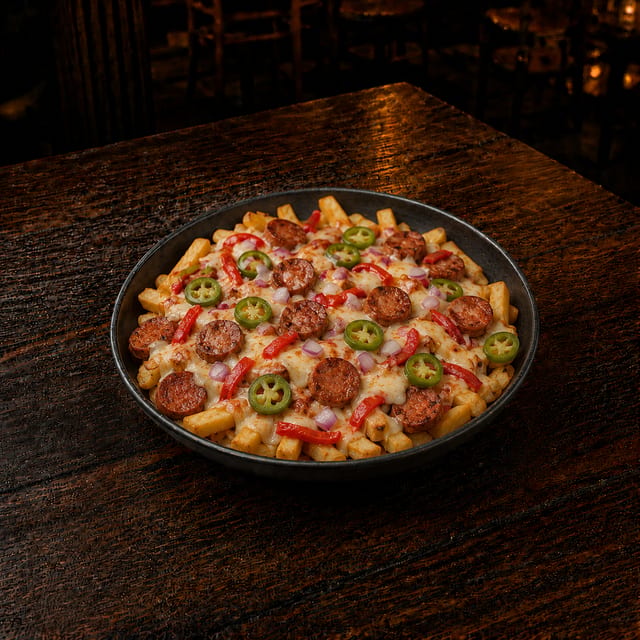 Italian Mafia Loaded Fries.