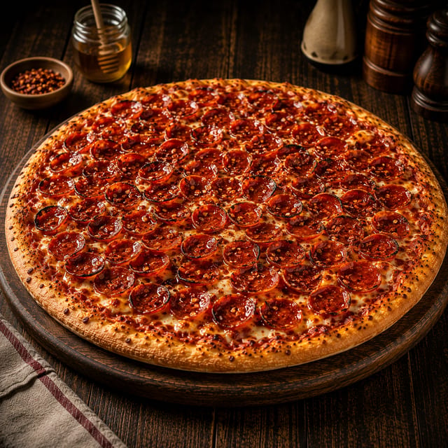 Spicy Hot Honey Pepperoni.