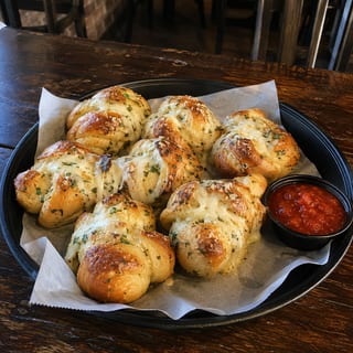 Cheesy Garlic Knots